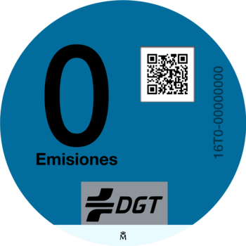 Distintivo Cero emisiones